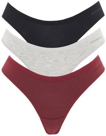 ORGANICATION KAVINN | Tanga aus Bio-Baumwolle und TENCEL Modal im 3er-Pack