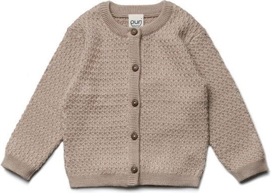 Puri Organic Baby Cardigan Struktur Merinowolle