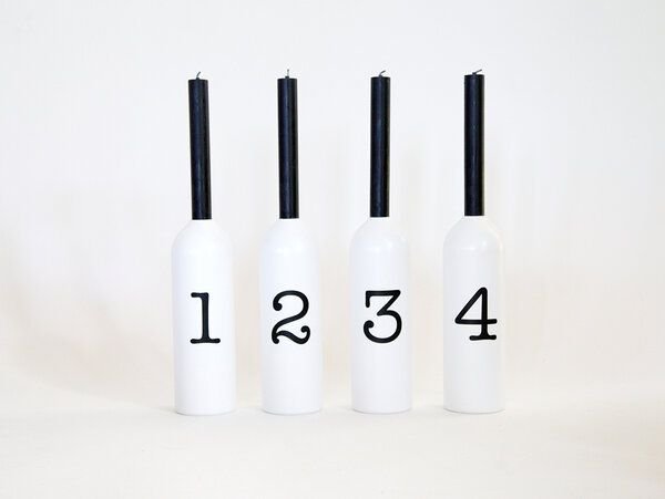 werkvoll by Lena Peter Adventskerzenhalter FIRE neutral Recycling Feuerlöscher