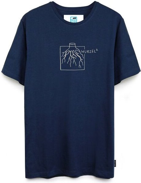 GARY MASH Shirt Quadratwurzel groß aus Biobaumwolle