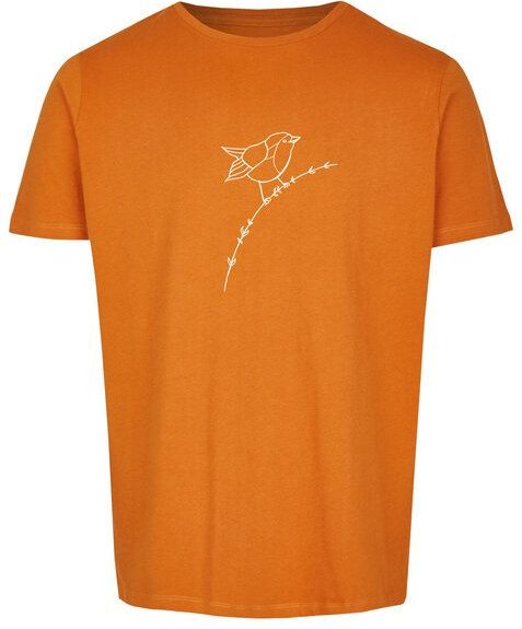 Brandless Basic Bio T-Shirt (men) Nr.2 Rotkehlchen