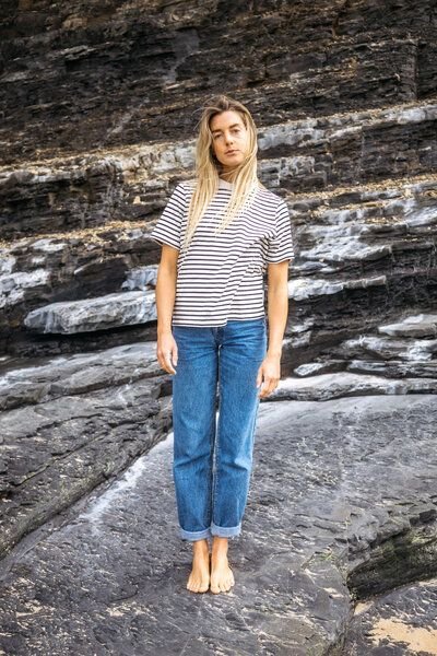 JONNA – Heavy T-Shirt (Damen) aus 100% Bio-Baumwolle (GOTS) von SALZWASSER