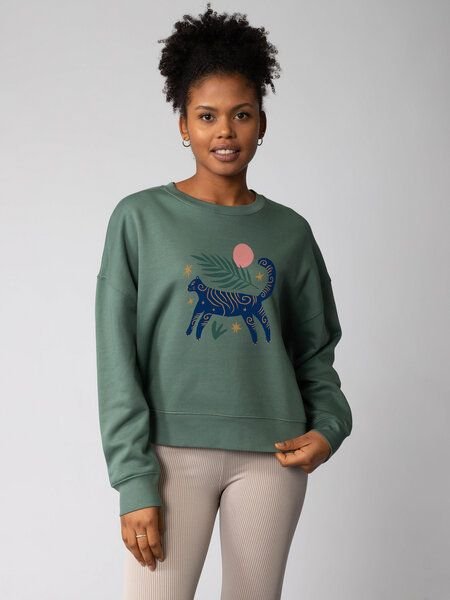 watapparel Sweatshirt Frauen Love and flex