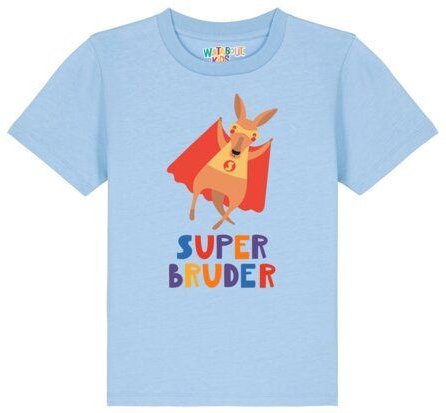 watabout.kids T-Shirt Kinder Känguru Superbruder
