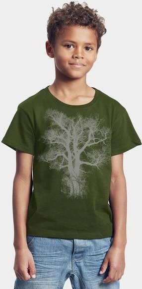 Peaces.bio - handbedruckte Biomode Bio-Kinder T-Shirt Chestnut