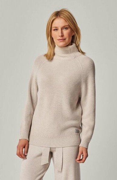 YOU LOOK PERFECT 100% Merino Rollkragenpullover "Eve"