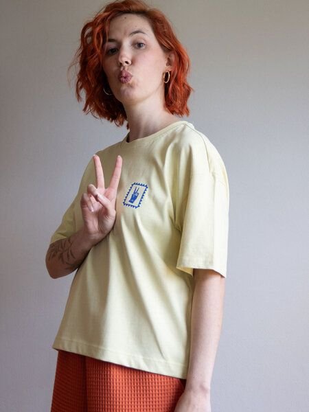 Ecostories Damen T-Shirt – Zitronen Frieden
