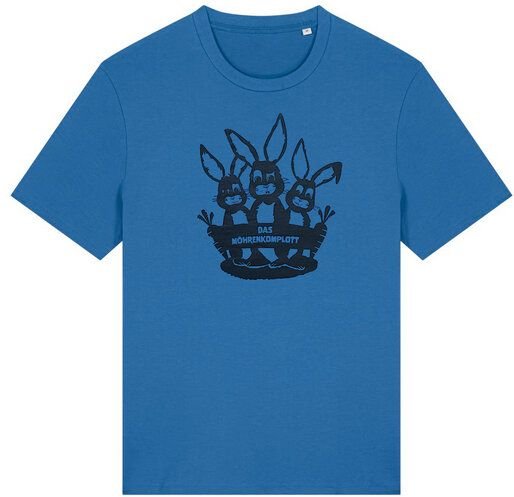 päfjes Das Hasen Möhrenkomplott - Fair Wear Männer/Unisex T-Shirt