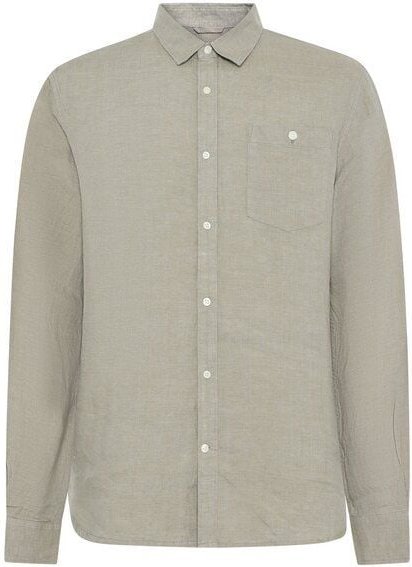 KnowledgeCotton Apparel Regular Hemd aus Bio-Leinen - GOTS/Vegan