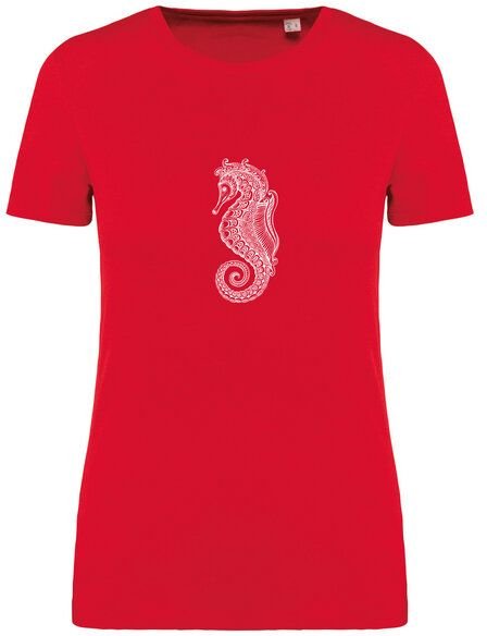 Brandless Basic Bio T-Shirt (ladies) Nr.4 Seepferd 155 g/m² XS- XXL