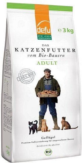defu Bio-Katzentrockenfutter Adult Geflügel