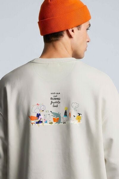 Kultgut New Recycling Hochwertiger Sweaterpullover - Keep Calm