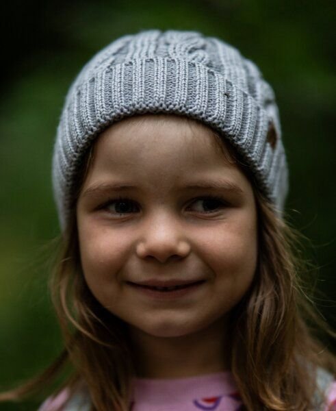 Kopyto Schafskind Mütze 100% RWS Merinowolle Kinder