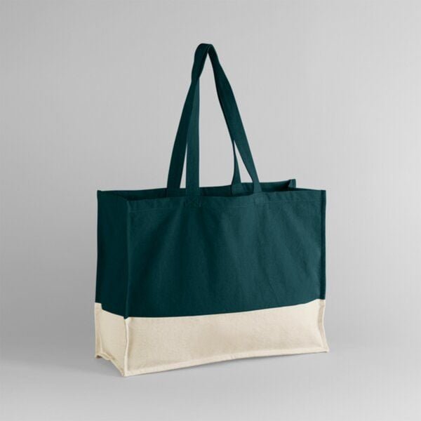 Westford Mill Tragetasche Umhängetaschen Einkaufstasche Shopper 52 x 38,5 x 16 cm zweifarbig