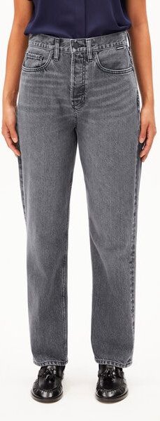 ARMEDANGELS AAIKALA Damen Straight Jeans High Waist recycelte Baumwolle