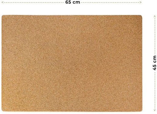 Kork-Deko Futternapf-Unterlage aus Kork | 64 x 45 cm | Presskork