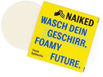 NAIKED Feste Spülseife | Zitrus | plastikfrei