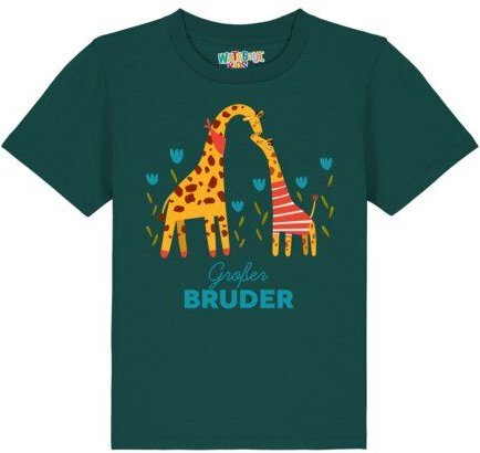 watabout.kids T-Shirt Kinder Giraffe Großer Bruder