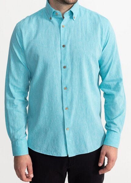 De IONESCU Das "Godeanu" Leinen-Baumwoll-Hemd — gefertigt in Siebenbürgen