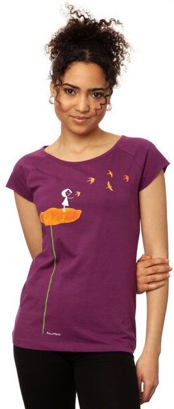 FellHerz Damen T-Shirt Schwalbenzug