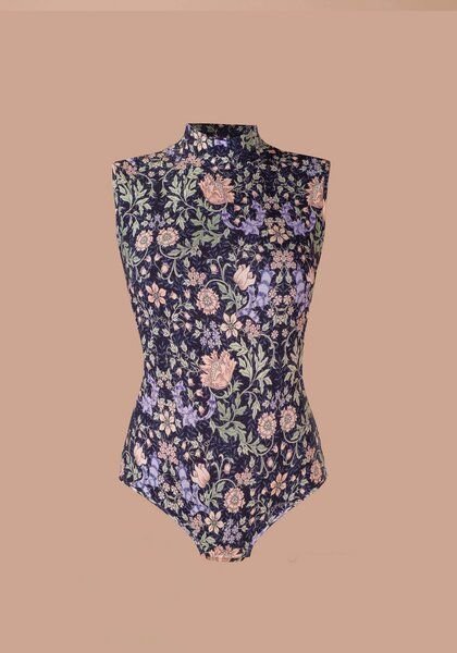 Atelier SNOW Ärmelloser Body mit Muster aus Bio-Baumwolle