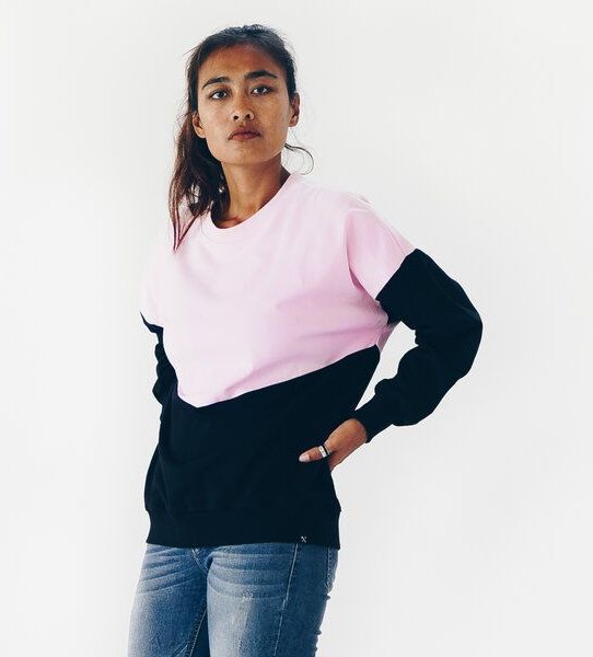 The Driftwood Tales Weit geschnittenes feminines Sweatshirt, 100 % Bio-Baumwolle