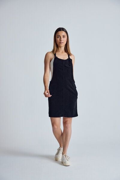 Flax and Loom Cord Latzkleid Peggy