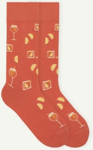 Thumbnail - von Jungfeld Gemusterte Socken mit Spritz Icon | 1 Paar