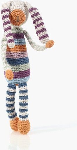 Pebble Rainbow Bunny