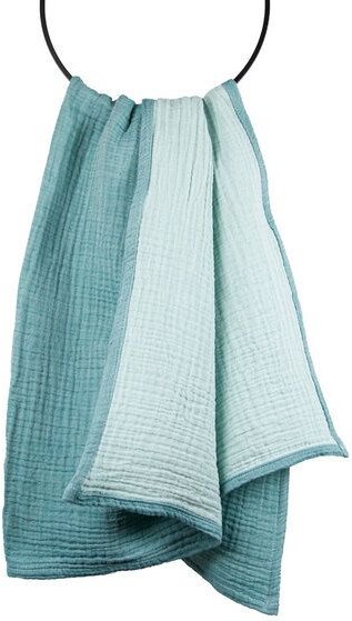 Yolunda Musselin Babydecke Bio-Baumwolle in 5 Farbkombinationen zum Wenden