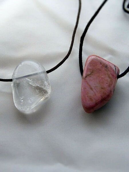 OneWorldMinerals Therapiestein Anhänger-Set "Loslassen & Verzeihen"