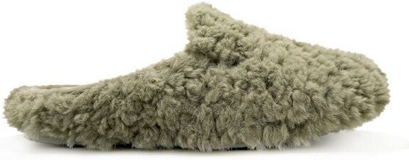 Hausschuh "thies ® Rec Fluffy Slipper" aus rec. PES