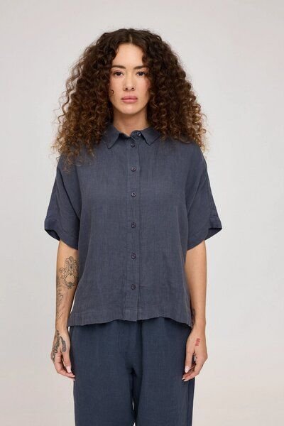 Mazine Sommerbluse Linen 1/2 - aus 100% Leinen