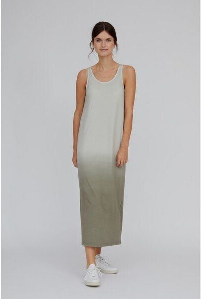 Basic Apparel Maxikleid REBEKKA DIP DYE aus Bio-Baumwolle