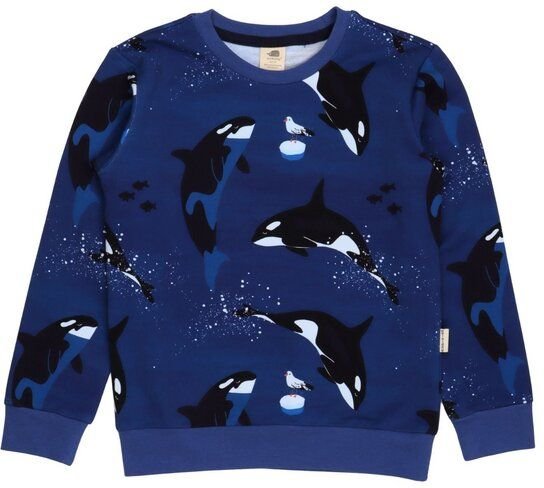 Walkiddy Playful Orcas-Sweatshirt 98