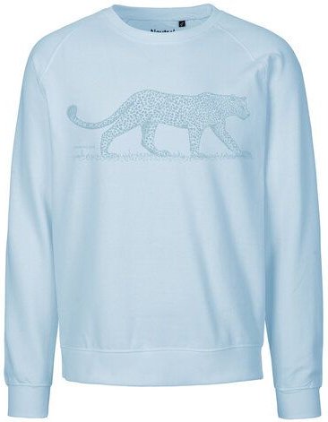 Peaces.bio - handbedruckte Biomode Bio Damen Sweatshirt Loose Fit Leopard