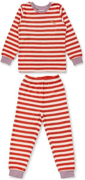 Sense Organics & friends in cooperation with GARY MASH Kinder Frottee Schlafanzug Ringel aus Biobaumwolle