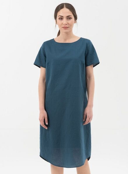 ORGANICATION Kleid aus Leinen mit Bio-Baumwolle