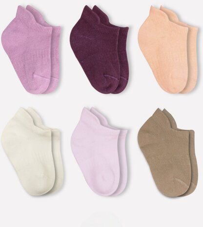 Thumbnail - bistyle Baby-Sneaker Socken Basic 6er-Pack – zertifiziert, hoher Baumwollanteil