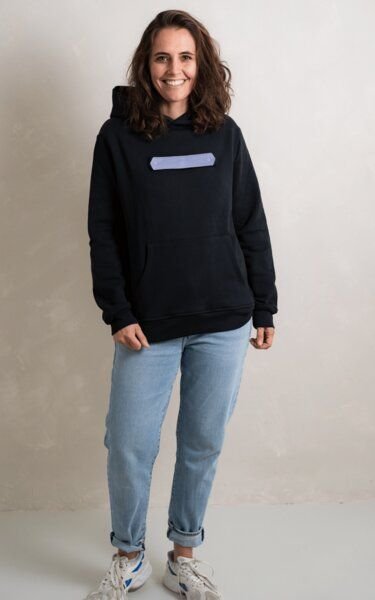 Damen Hoodie 100% Bio-Baumwolle cozy Relaxed fit inkl. einem tauschbaren Label I FÈY