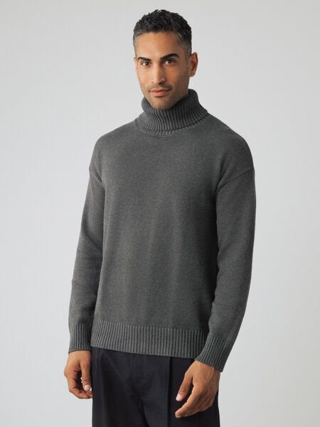 Honest Basics Chunky Rollkragenpullover Männer