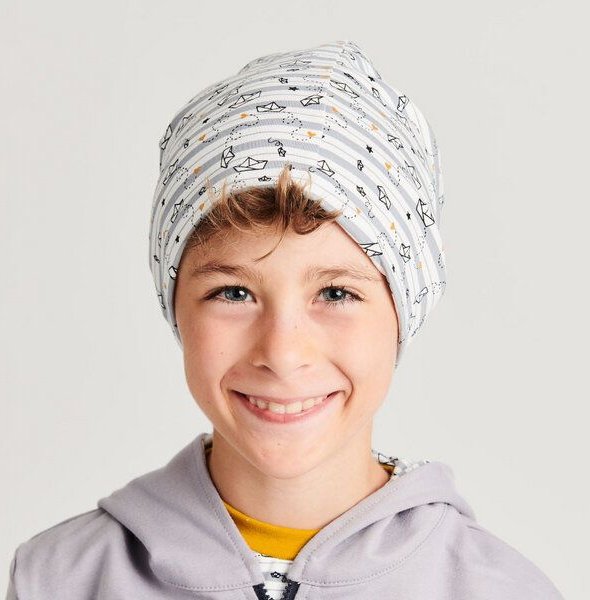 Cheeky Apple Beanie-Haube "Goldschiffchen" aus Bio-Baumwolle