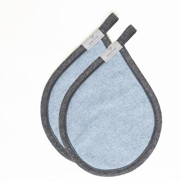 nahtur-design Topflappen | 100% Schurwolle | plastikfrei