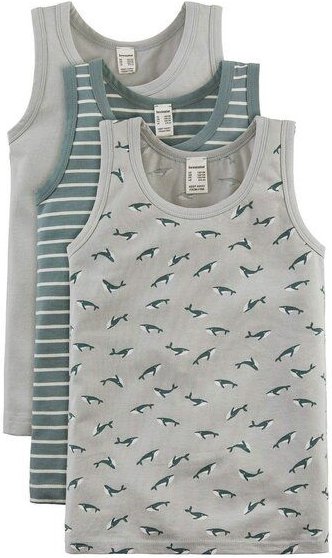 hessnatur Unterhemd Fitted 3er-Pack aus Bio-Baumwolle