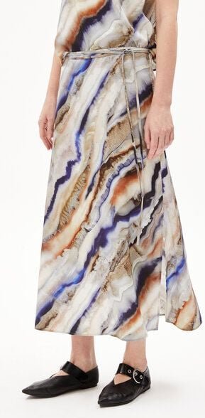 ARMEDANGELS GRAATIA PÄRLAA - Damen Webrock Regular Fit aus TENCEL Lyocell Mix