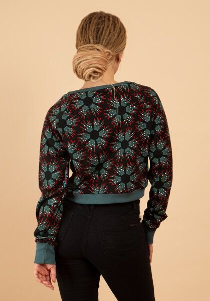 Die rote Zora Cropped Sweater Starlight