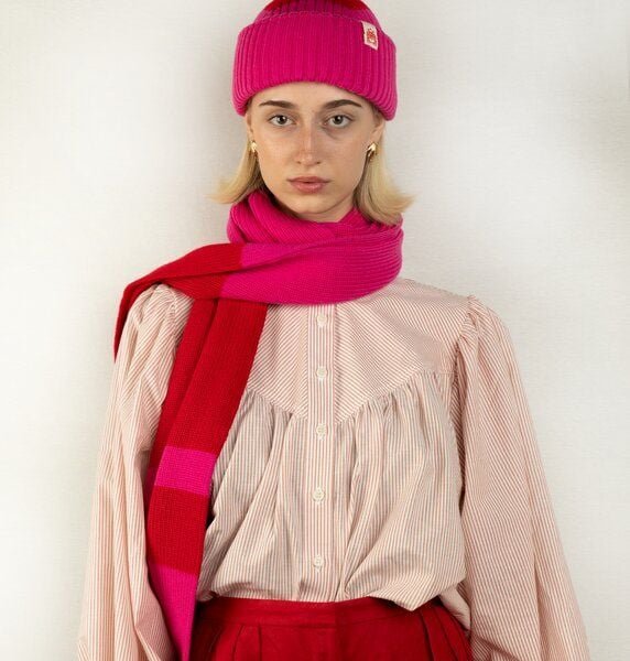 Strickschal aus Merino- Wolle Unisex Kiwistories, mulesingfrei