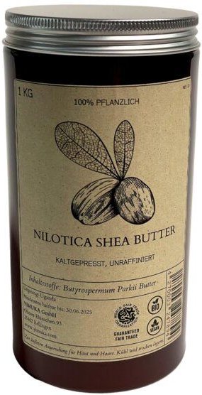 Yimuka 100% Reine Fair Trade Nilotica Sheabutter