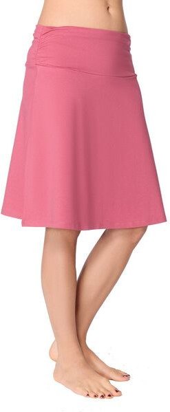 Leela Cotton Damen Röcke Lang Bio-Baumwolle Rock Kleid