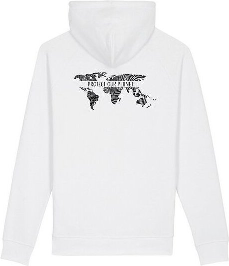 Human Family Bio Unisex Hoodie - "Shelter - Protect our Planet"